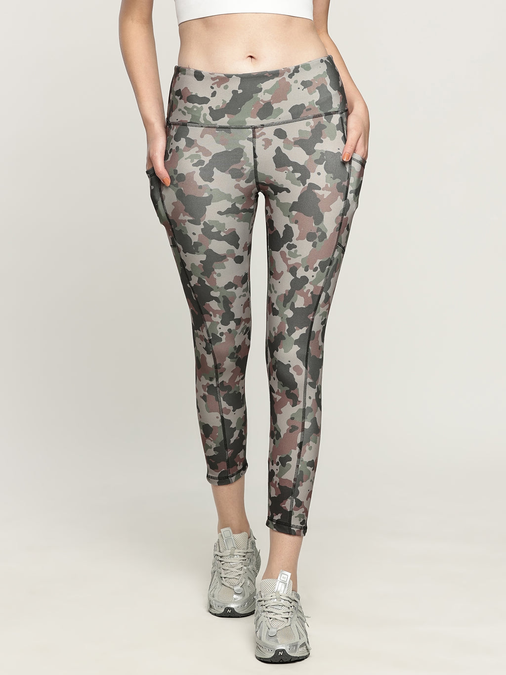 WOMEN ACTIVE PRINTED LEGGINGS
