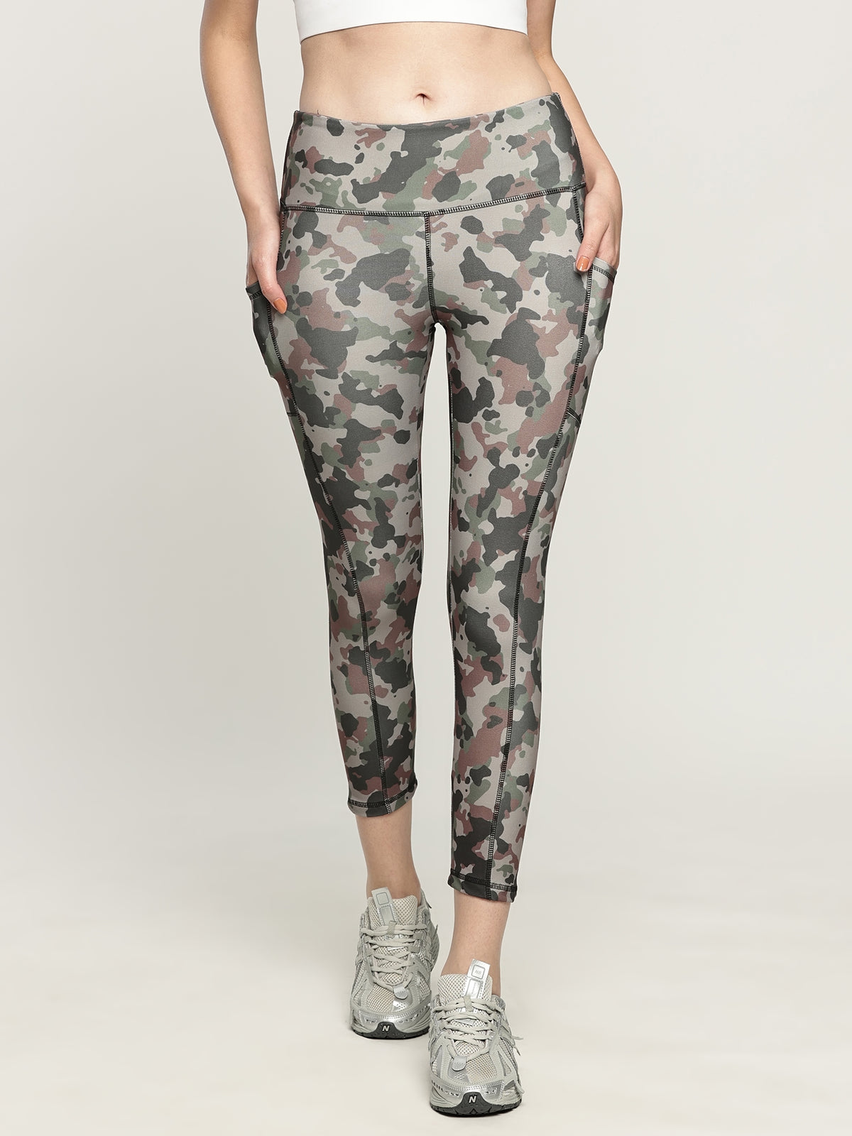 WOMEN ACTIVE PRINTED LEGGINGS