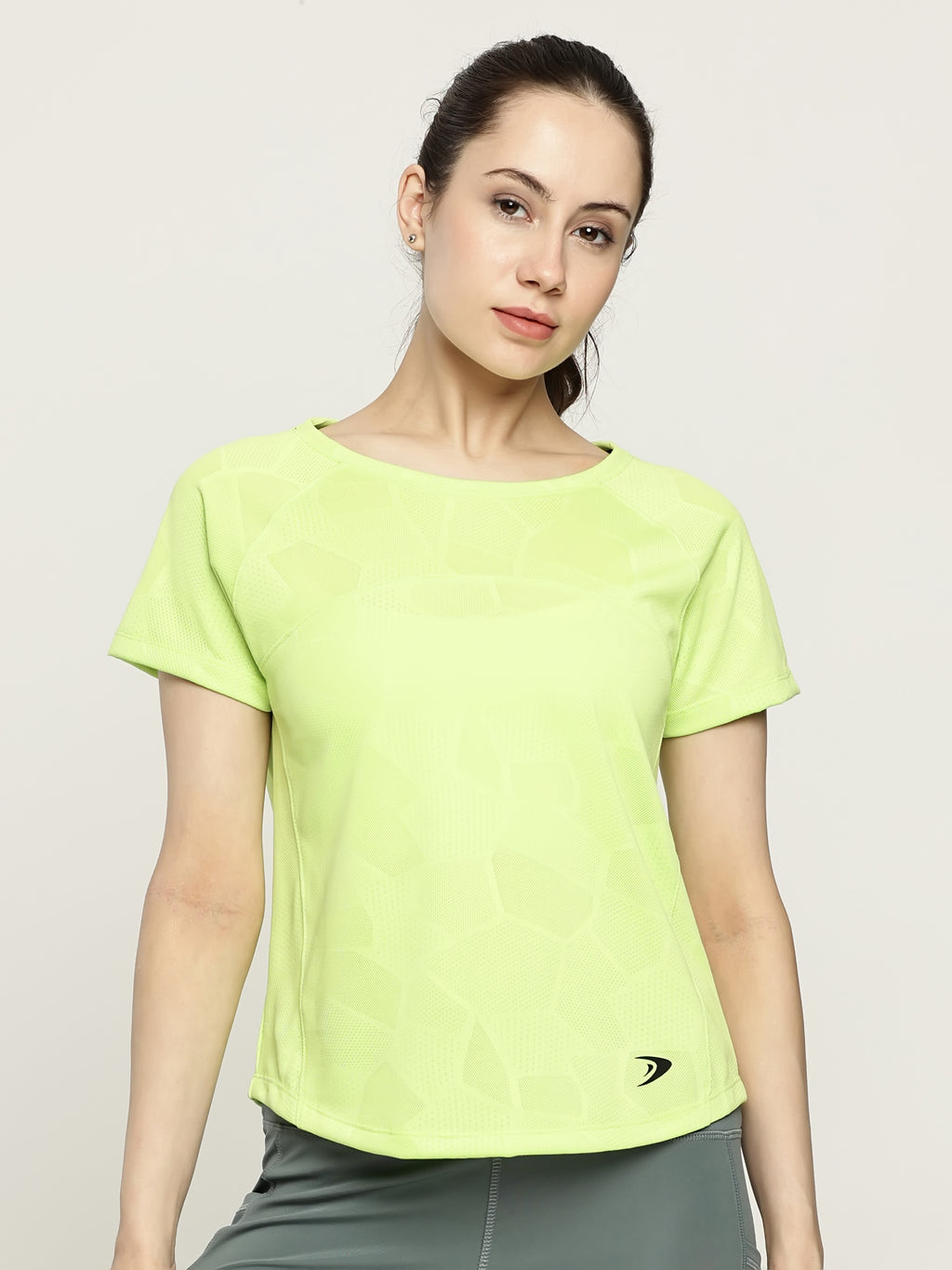 WOMEN RAGLAN SLEEV ACTIVE T SHIRT