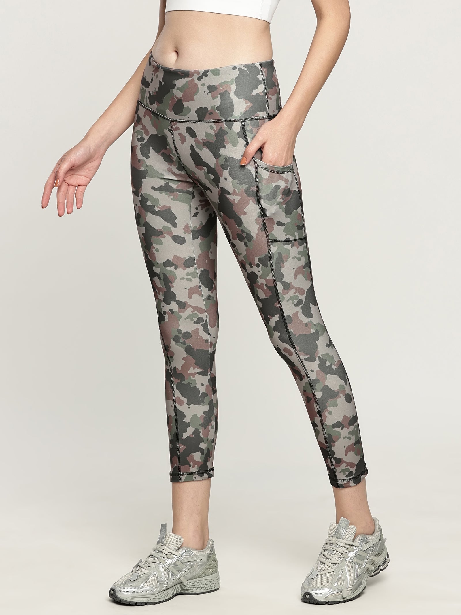 WOMEN ACTIVE PRINTED LEGGINGS