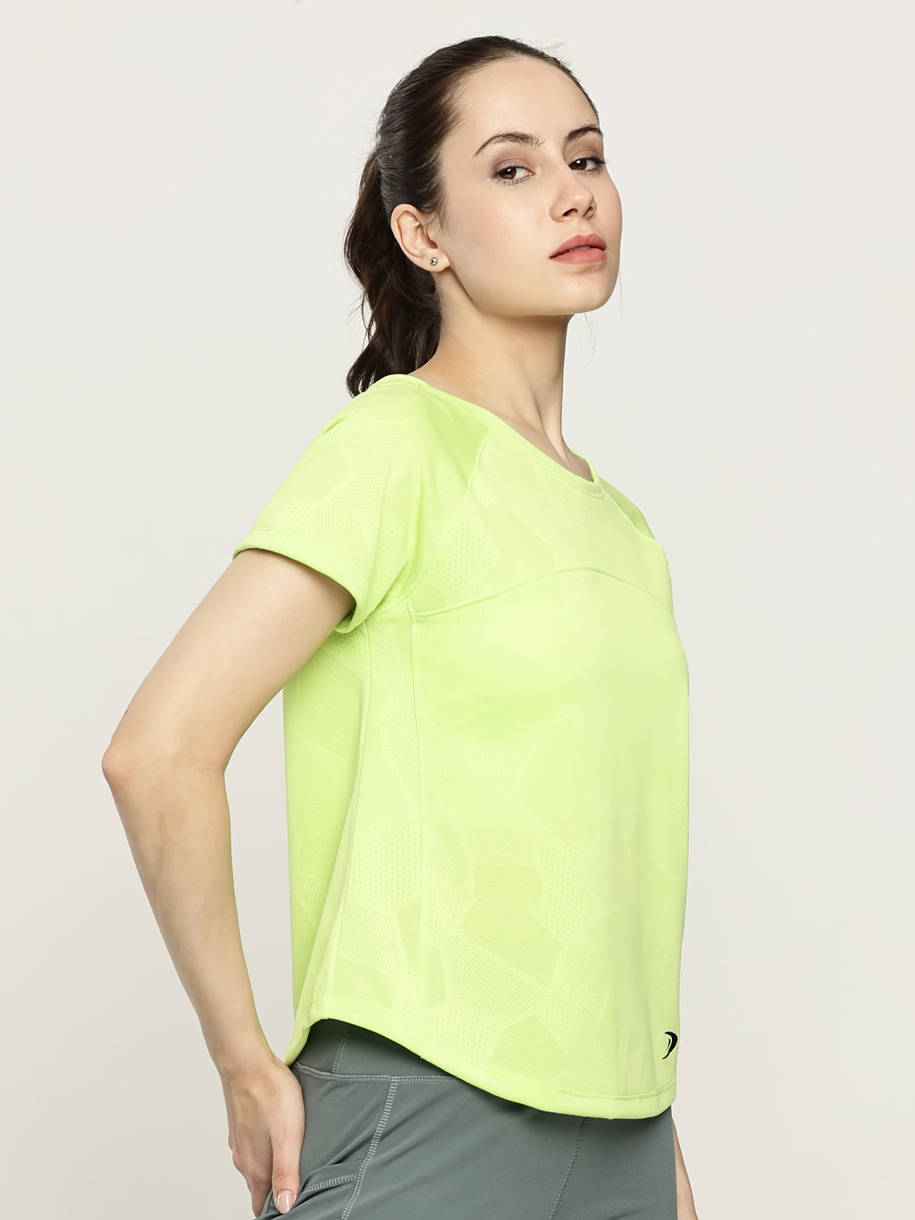 WOMEN RAGLAN SLEEV ACTIVE T SHIRT