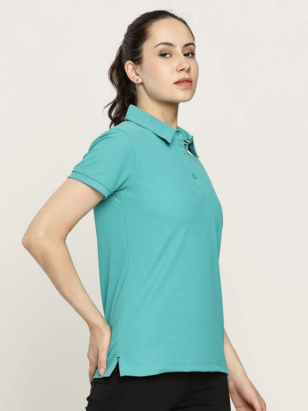 MEN ACTIVE POLO T SHIRT