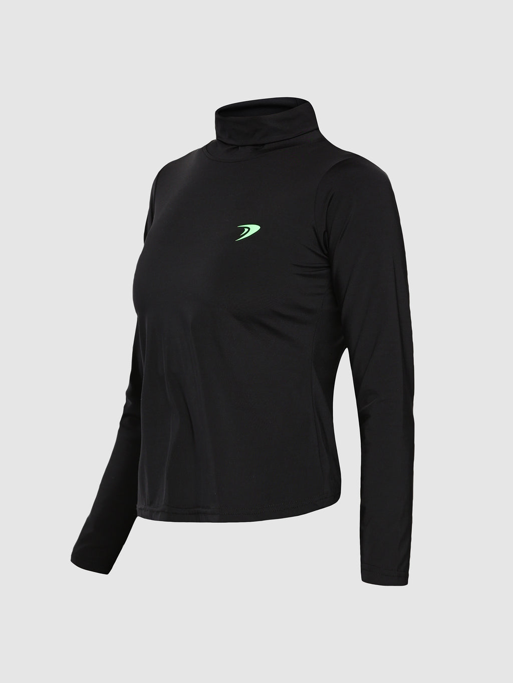 HIGH NECK LONG SLEEVE TEE