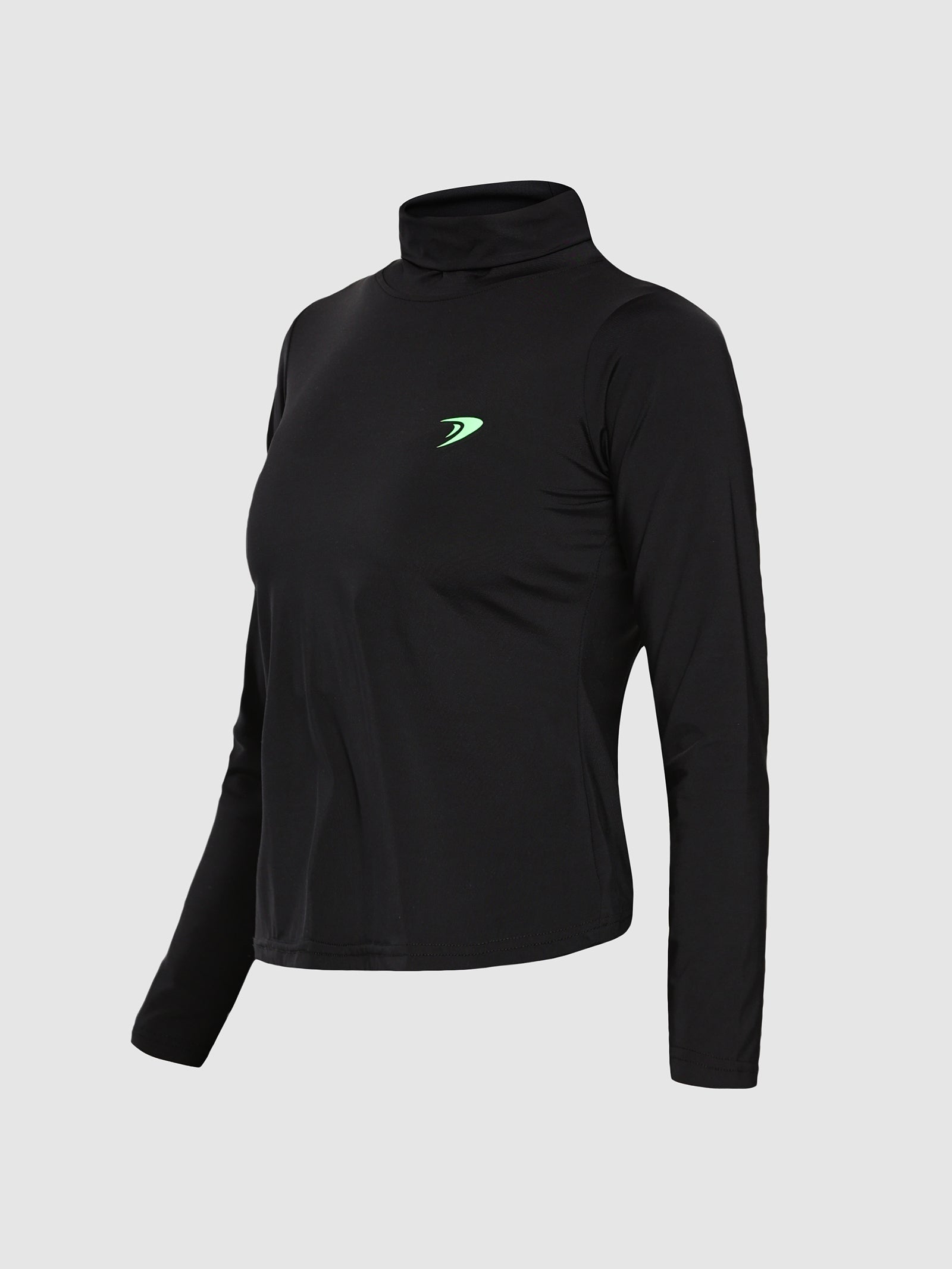 HIGH NECK LONG SLEEVE TEE