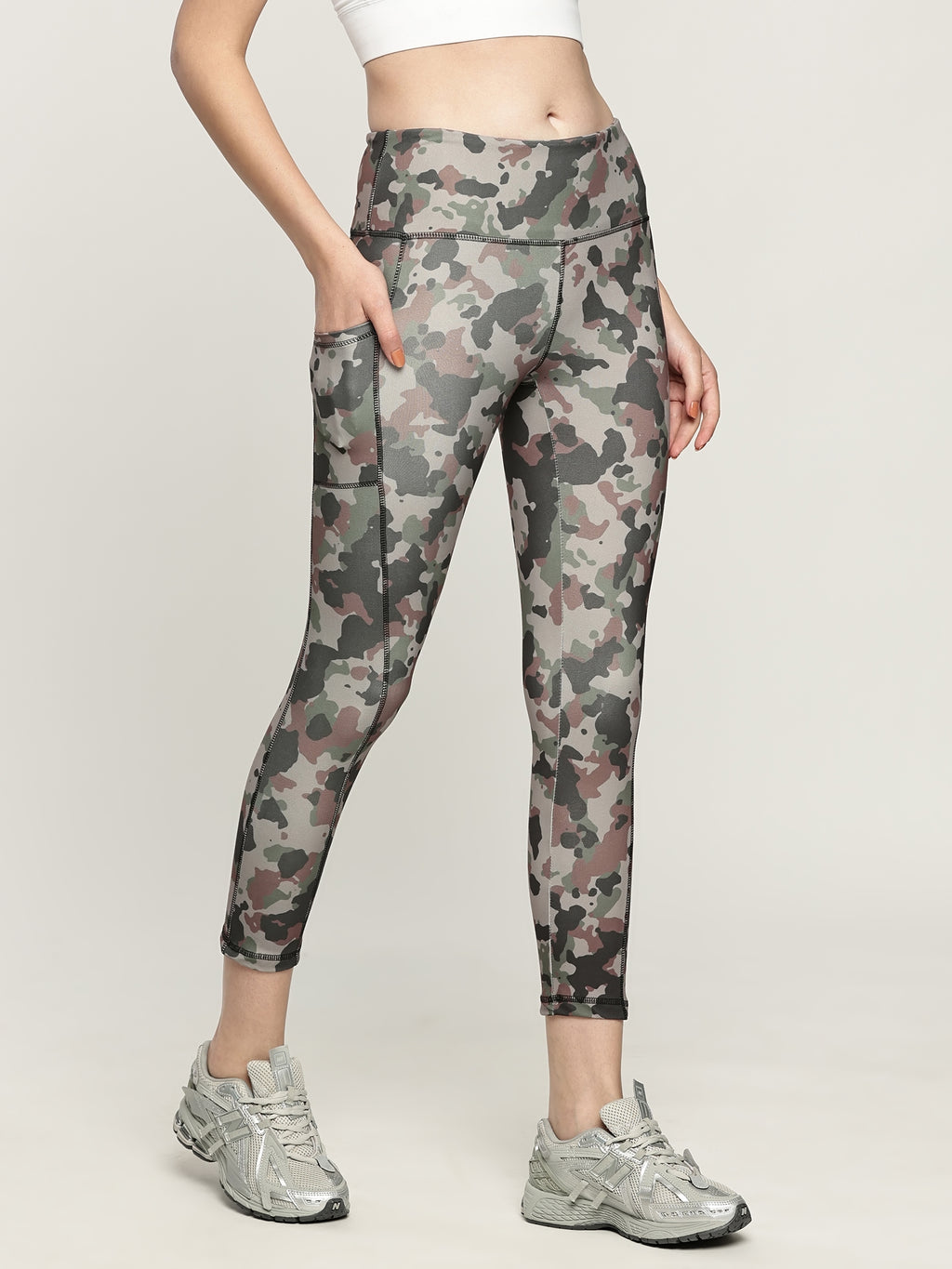 WOMEN ACTIVE PRINTED LEGGINGS