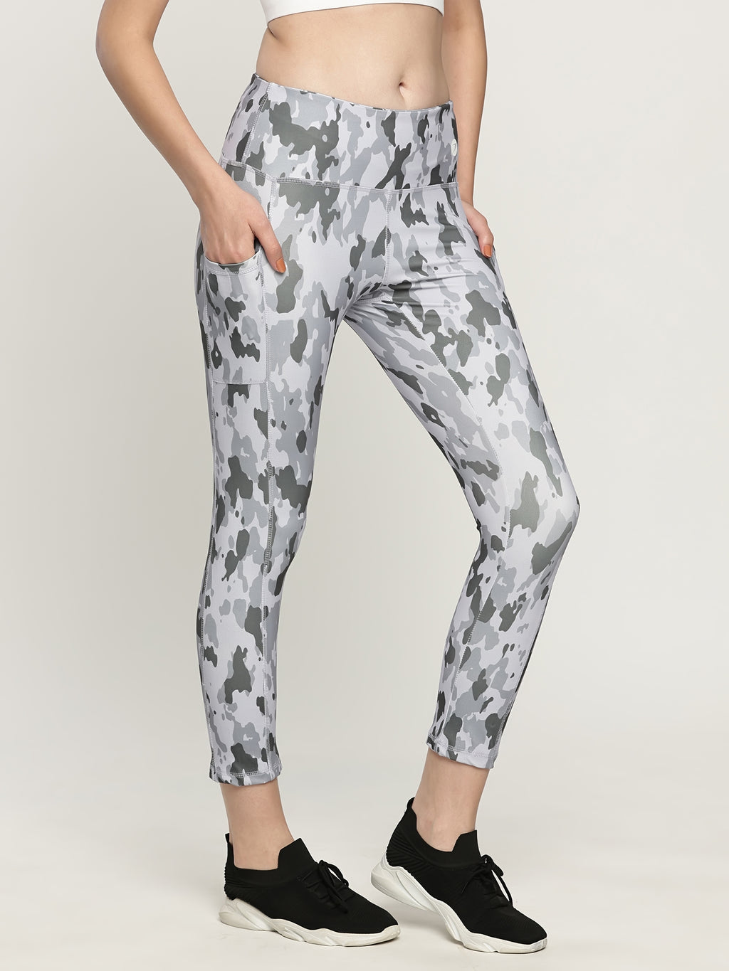 WOMEN ACTIVE PRINTED LEGGINGS