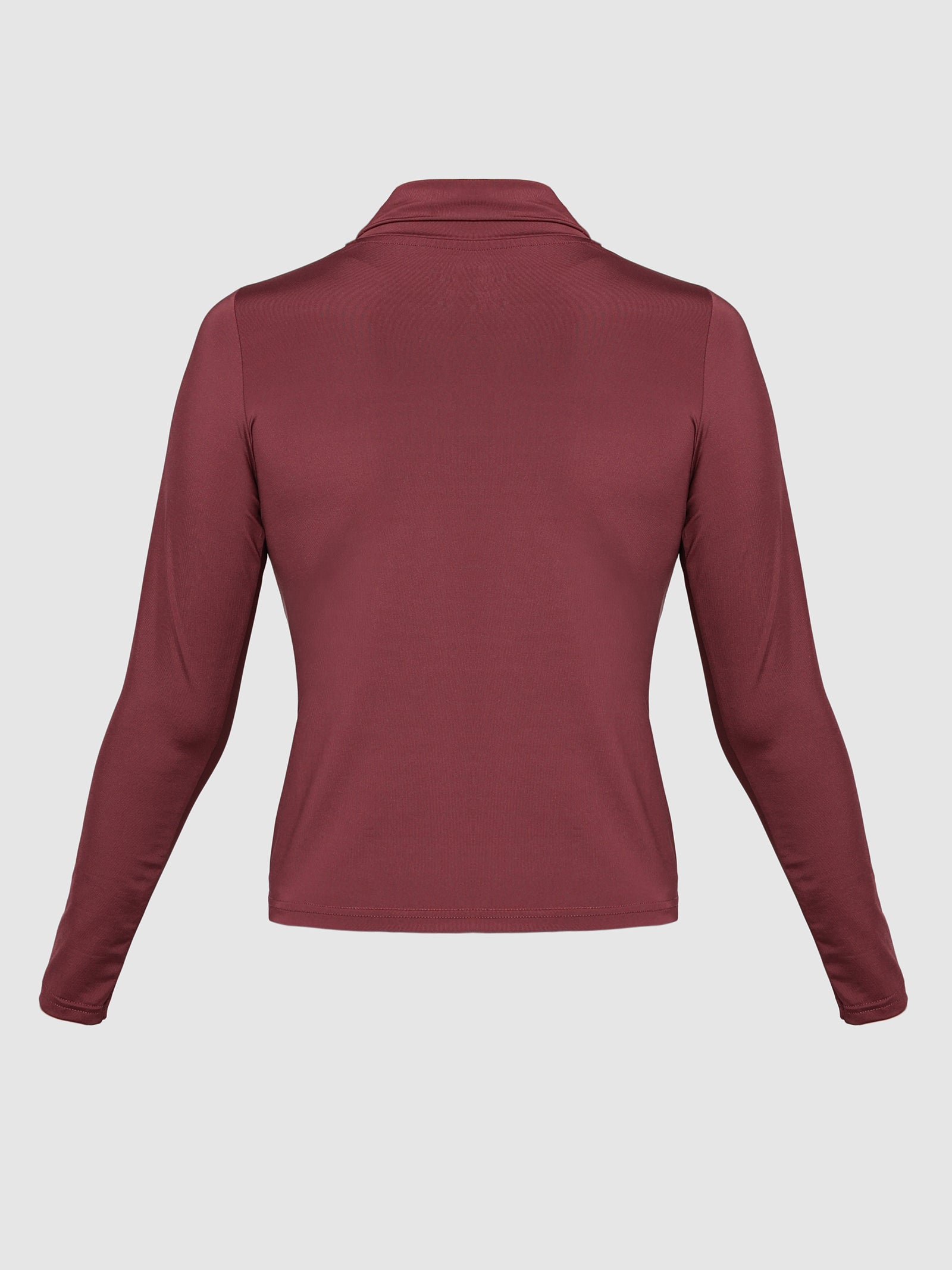 HIGH NECK LONG SLEEVE TEE