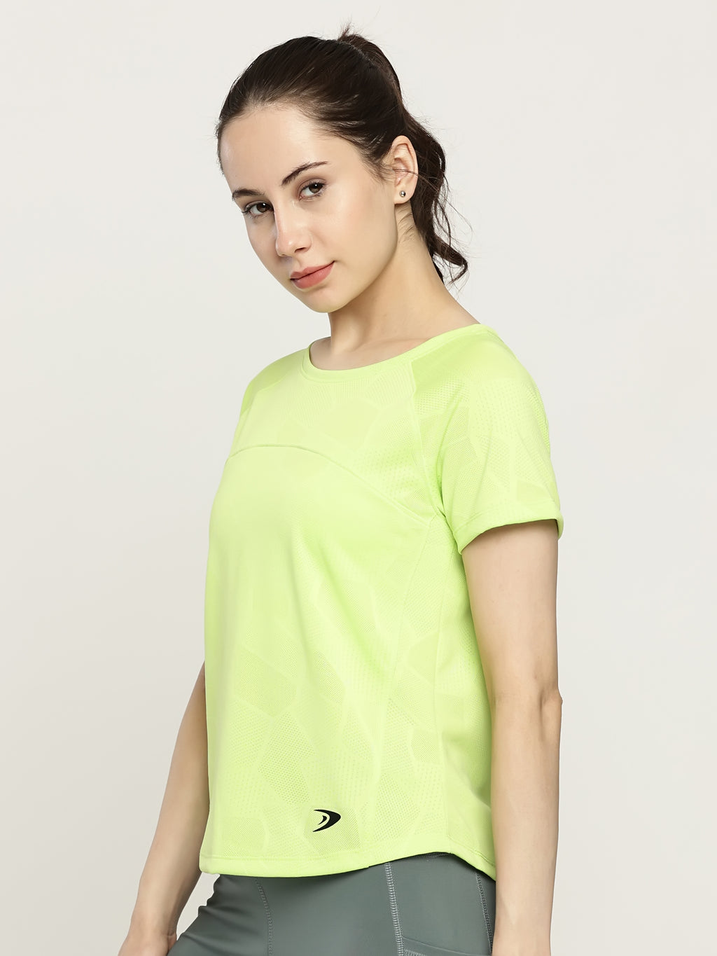 WOMEN RAGLAN SLEEV ACTIVE T SHIRT