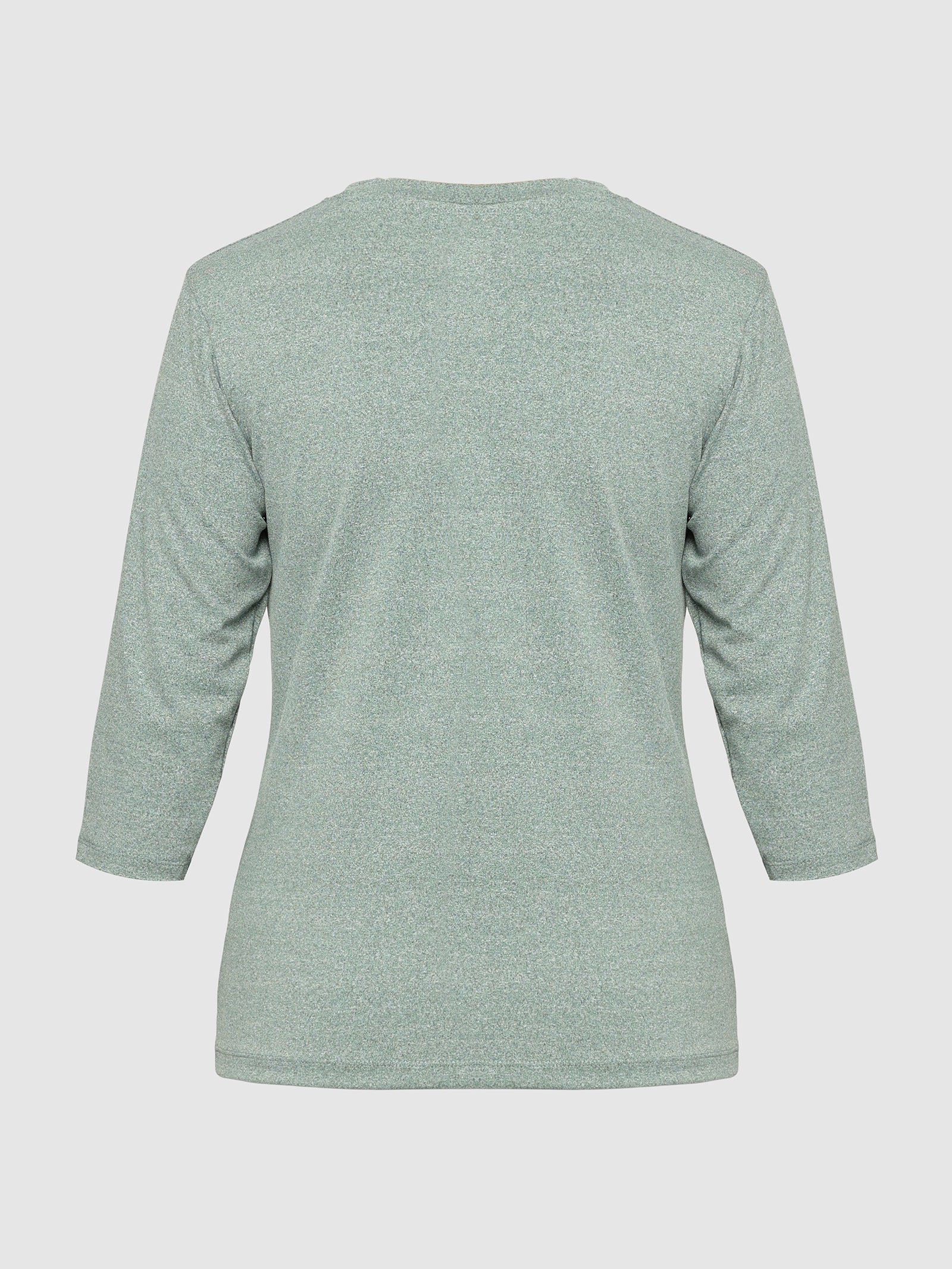 WOMENS CREW NECK WITH 3/4TH SLEEVE