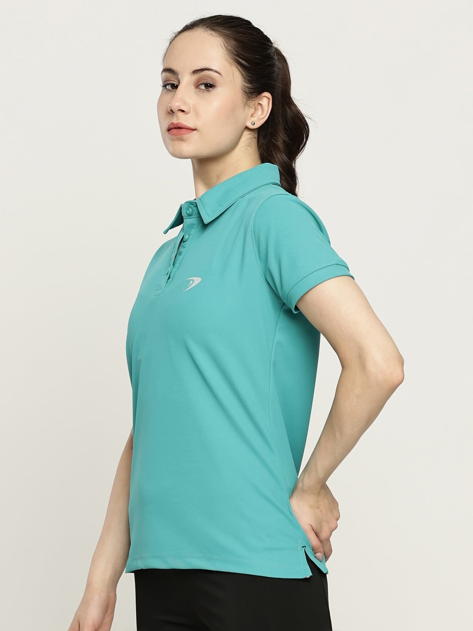 MEN ACTIVE POLO T SHIRT