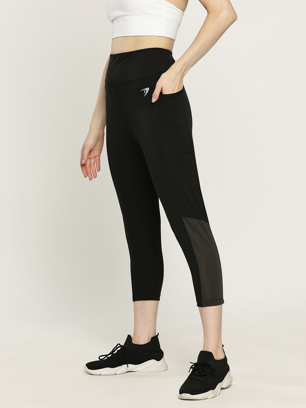 WOMENS CUT& SEW PANT & CONTRAST PANEL