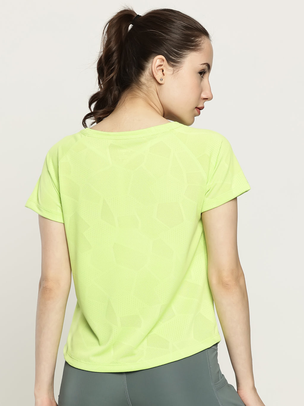 WOMEN RAGLAN SLEEV ACTIVE T SHIRT