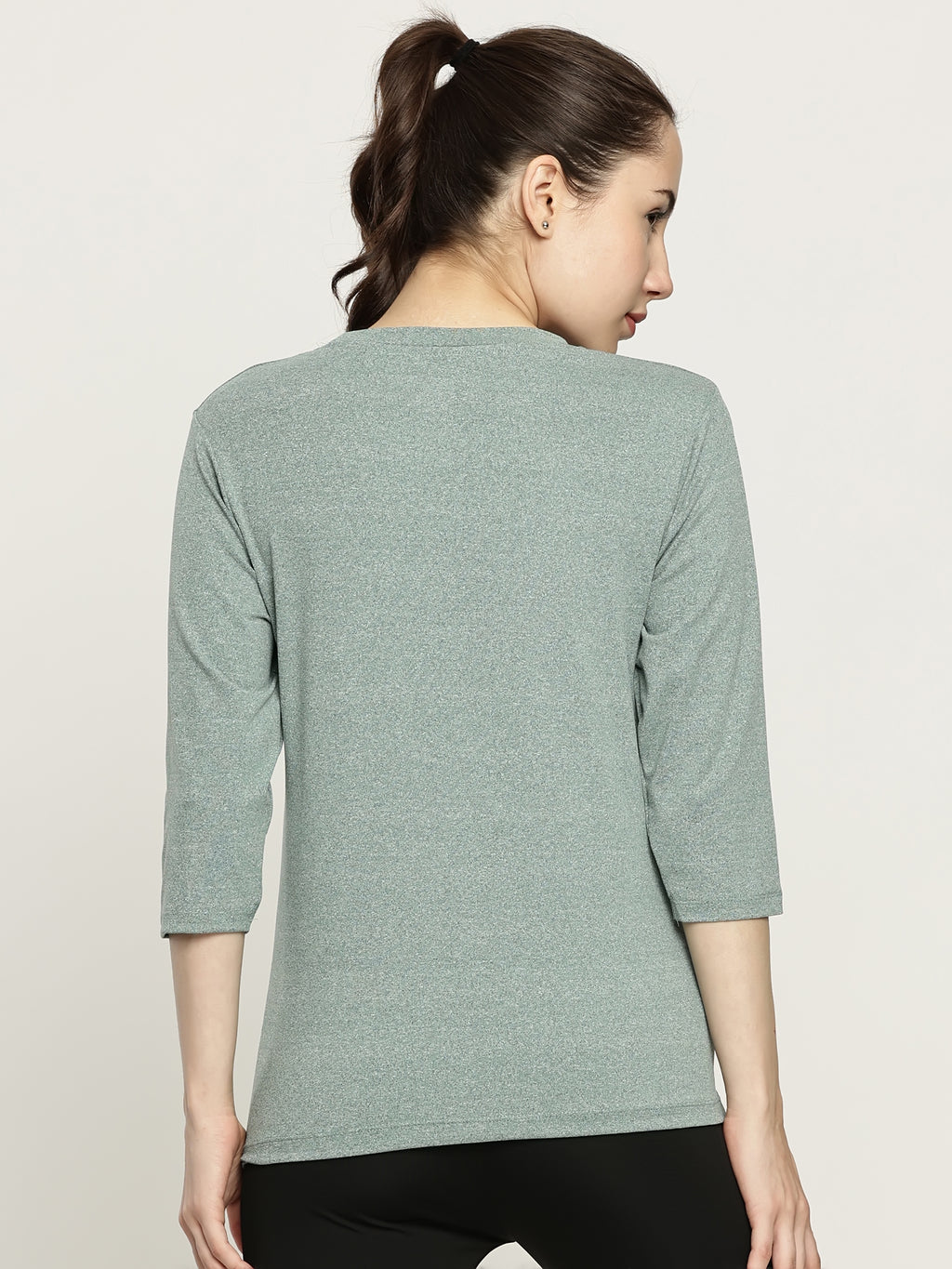 WOMENS CREW NECK WITH 3/4TH SLEEVE