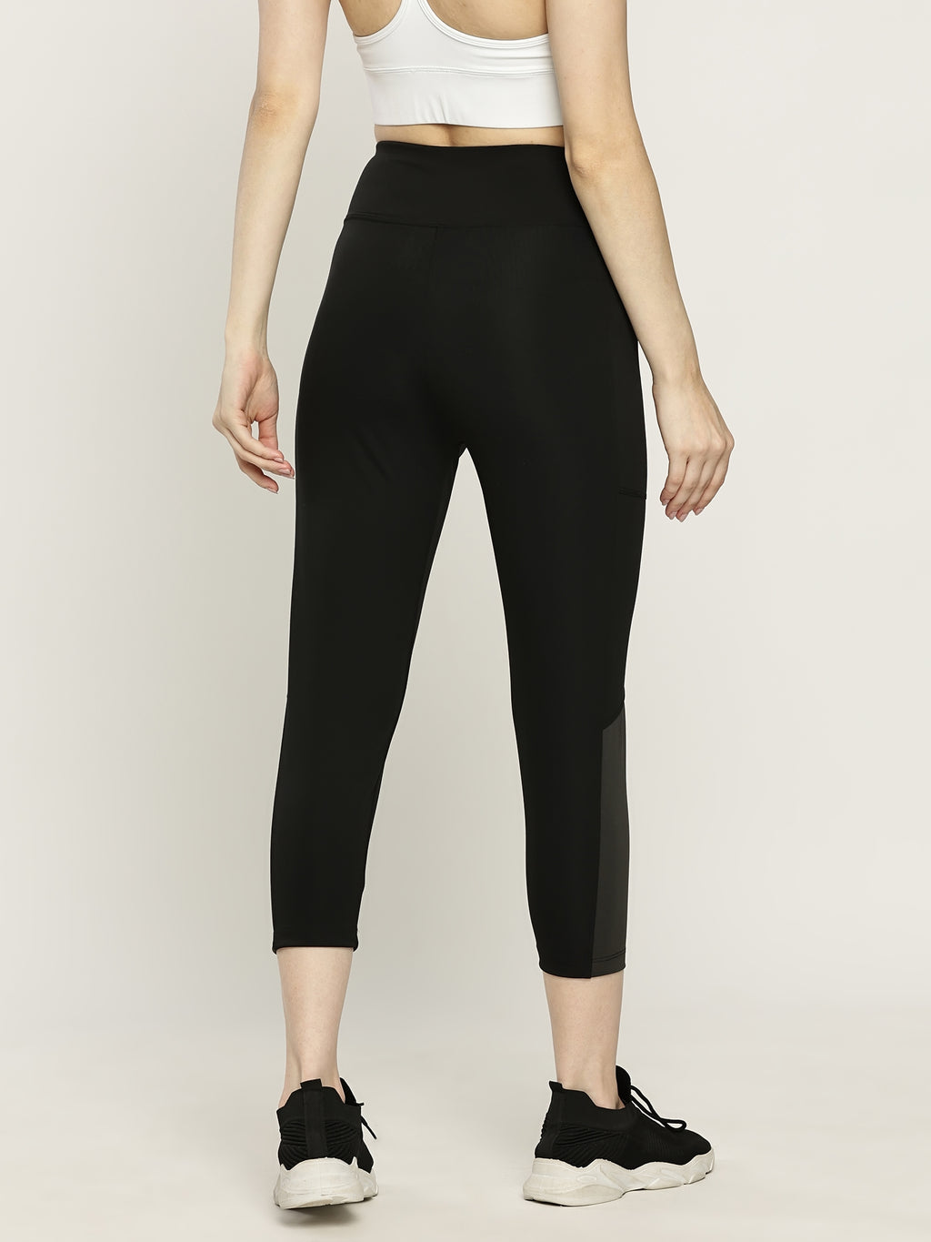 WOMENS CUT& SEW PANT & CONTRAST PANEL