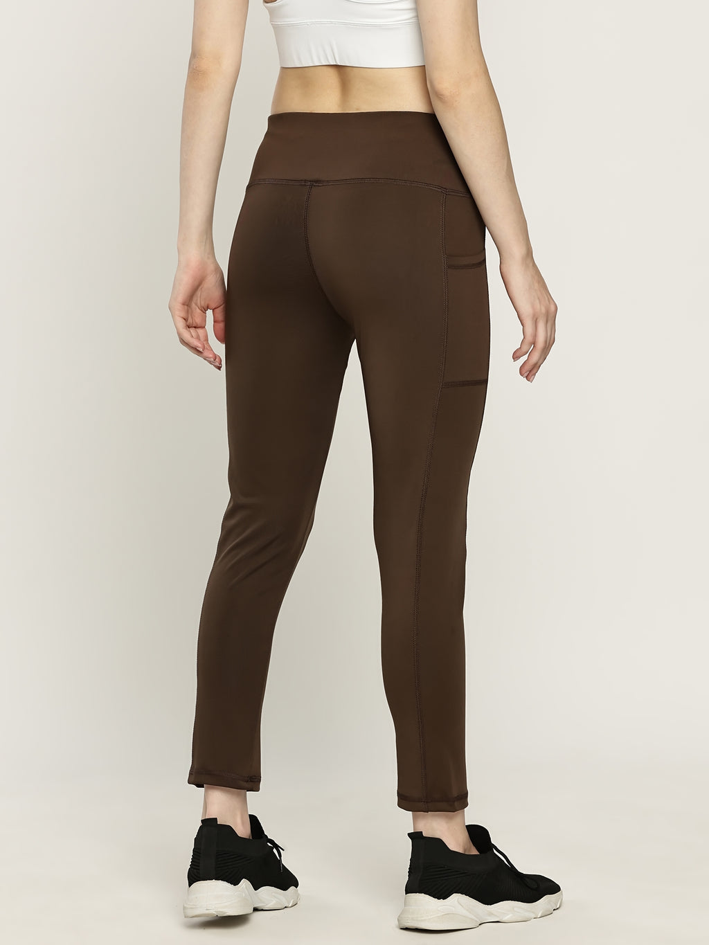 WOMEN ACTIVE TIGHTS WITH SIDE PRINT