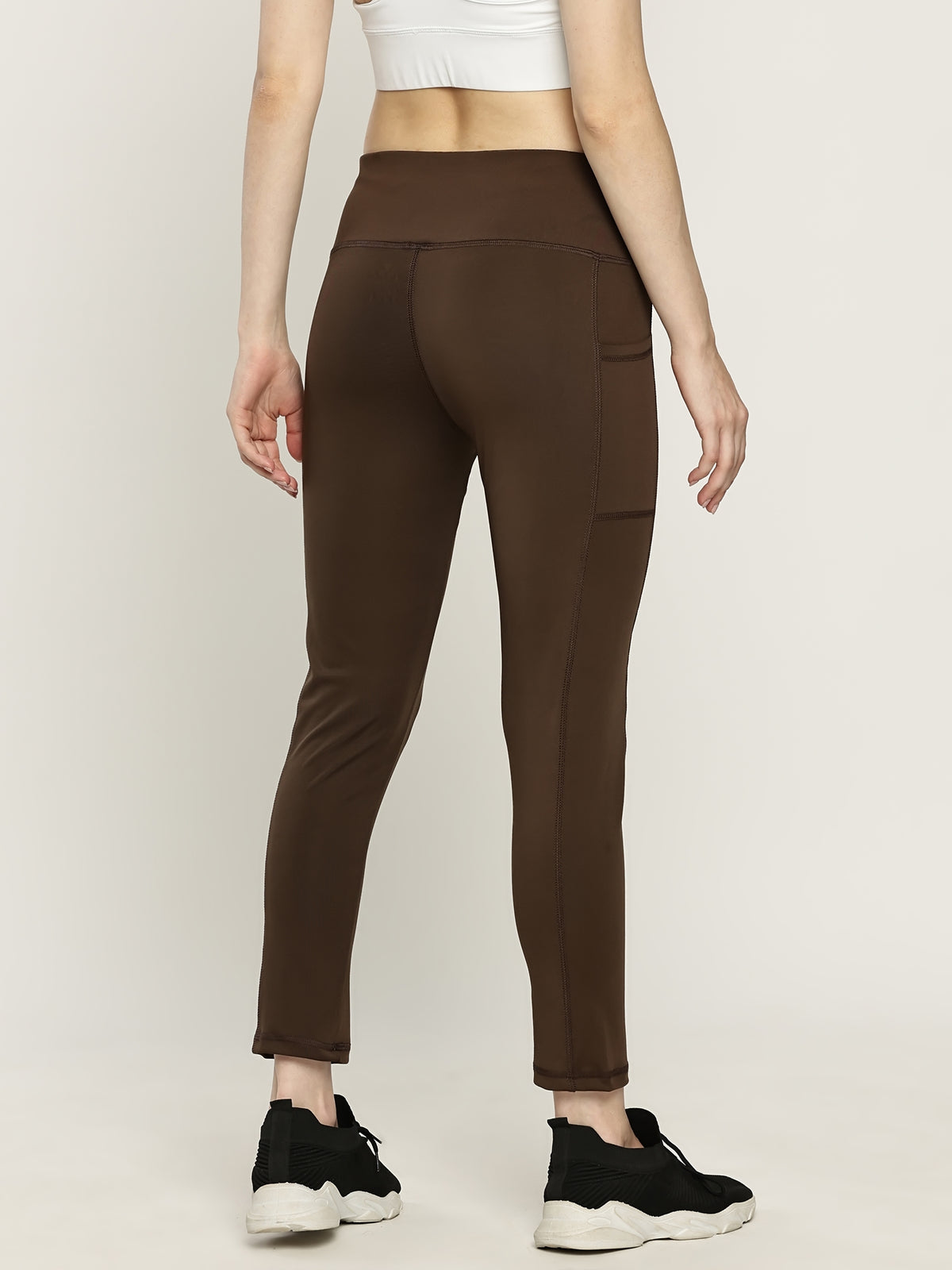WOMEN ACTIVE TIGHTS WITH SIDE PRINT