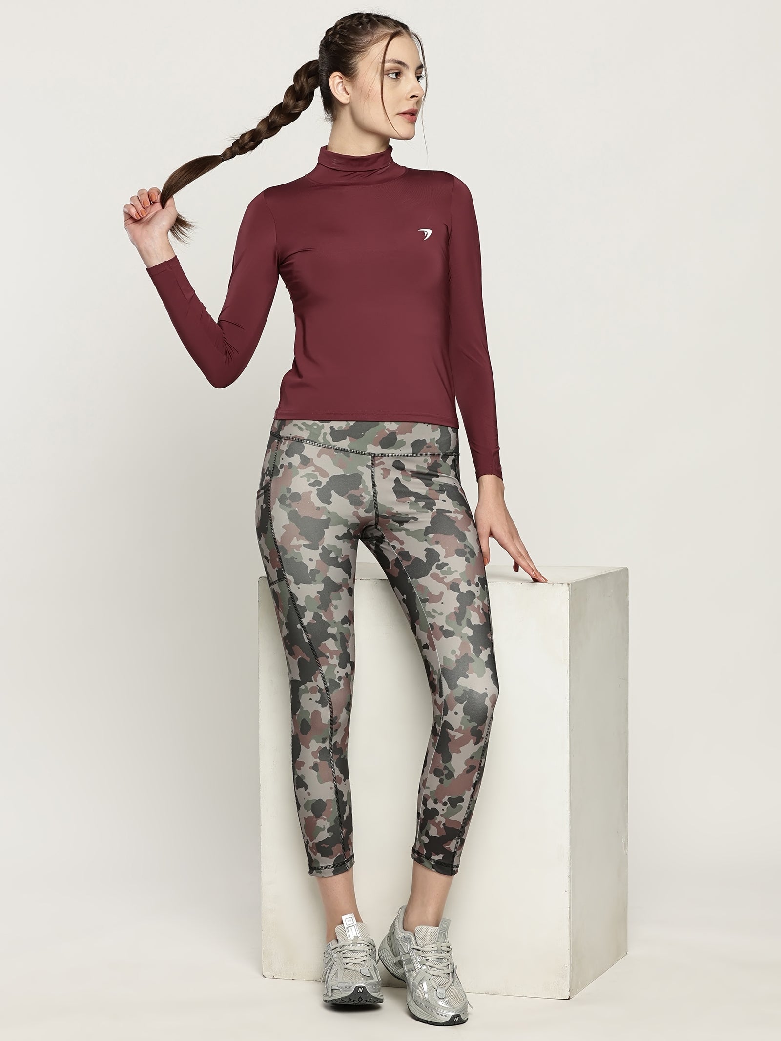 WOMEN ACTIVE PRINTED LEGGINGS