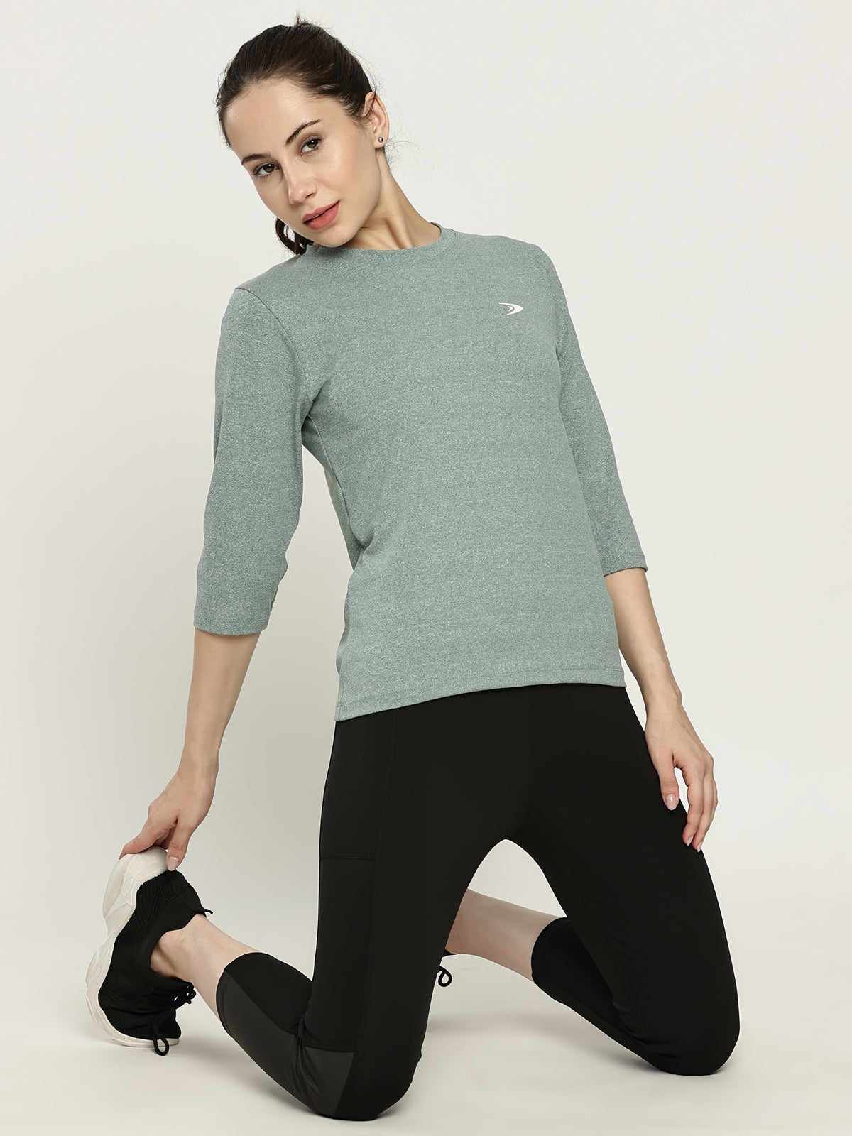 WOMENS CREW NECK WITH 3/4TH SLEEVE