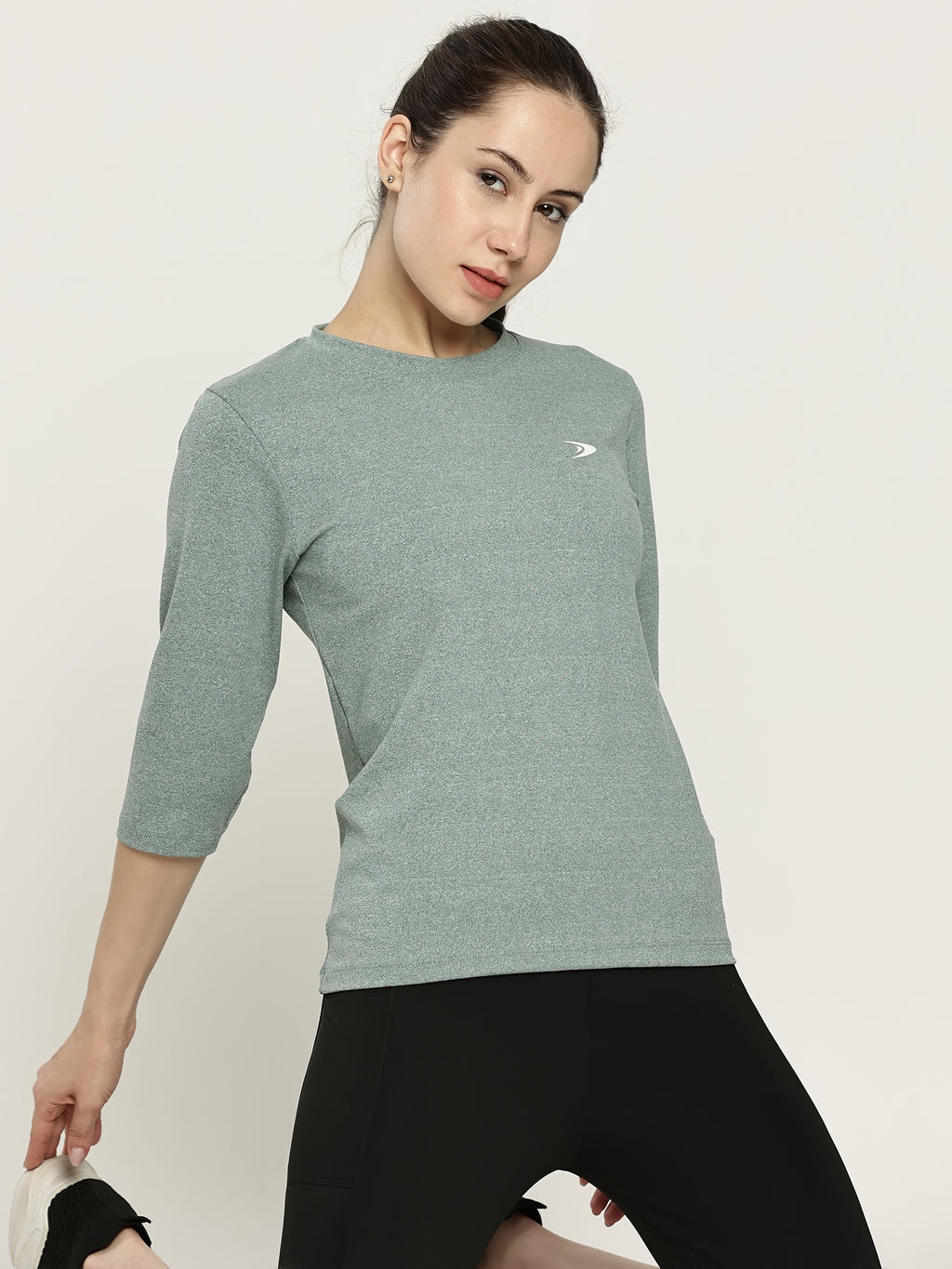 WOMENS CREW NECK WITH 3/4TH SLEEVE