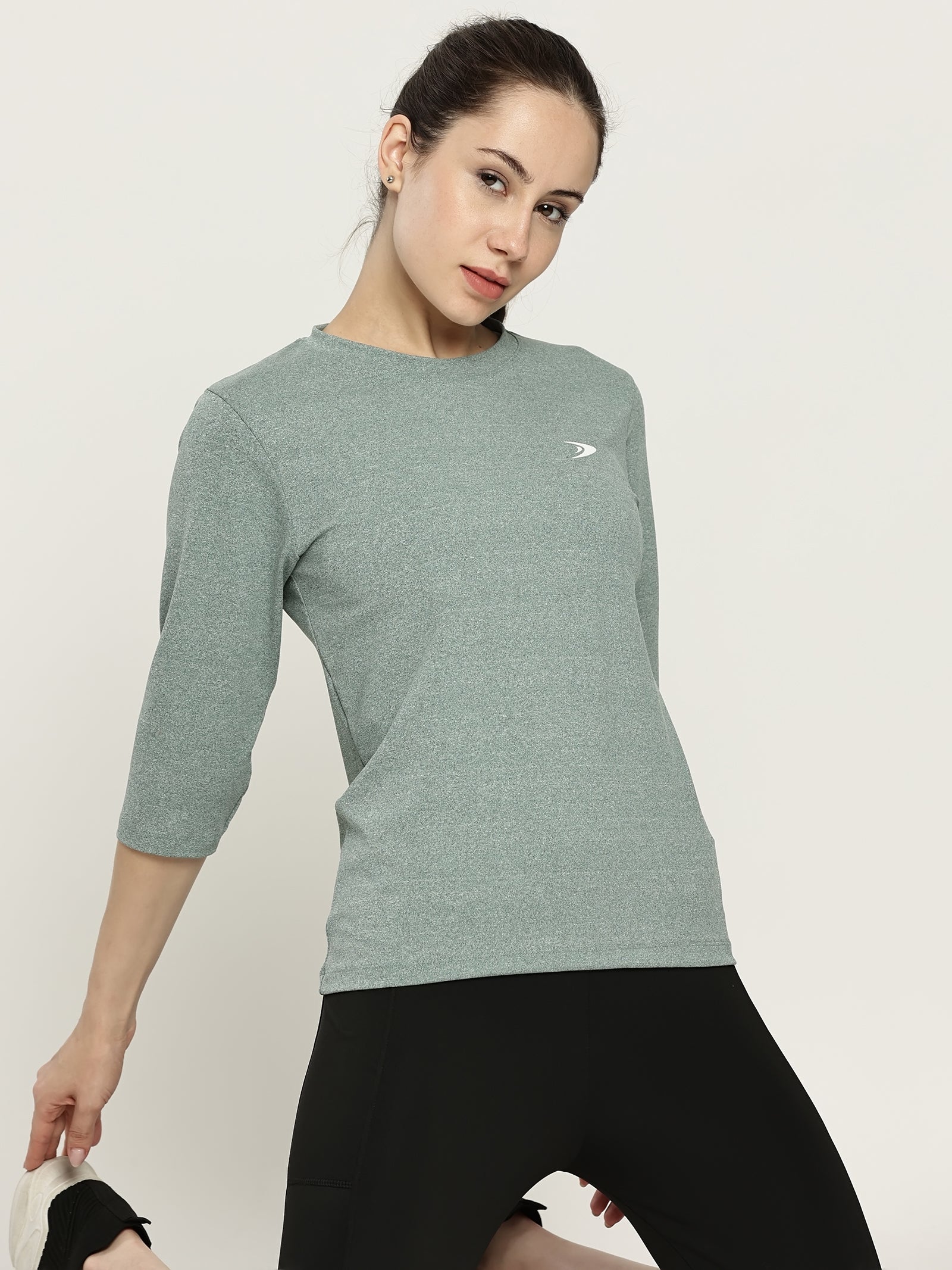 WOMENS CREW NECK WITH 3/4TH SLEEVE