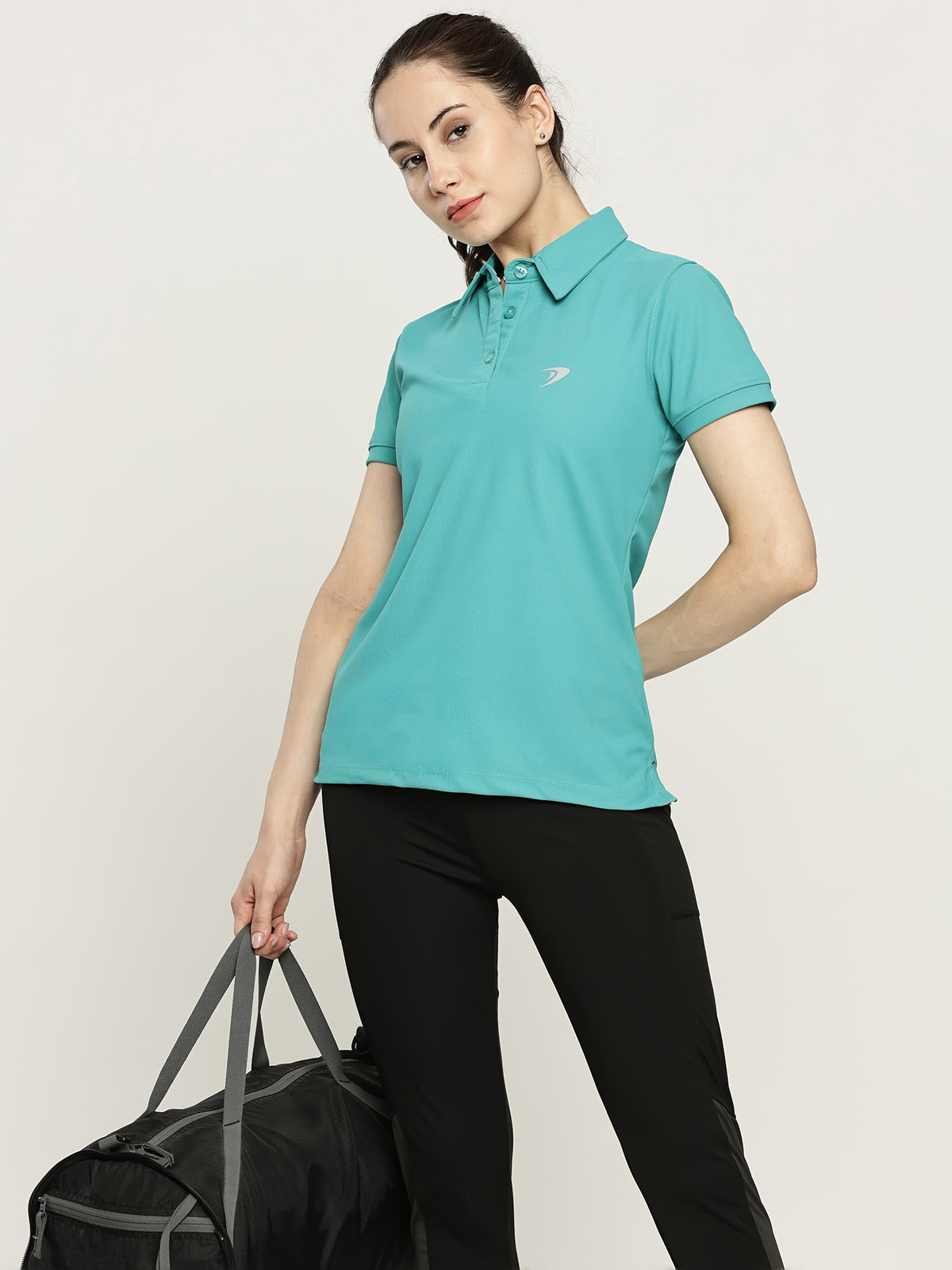 MEN ACTIVE POLO T SHIRT