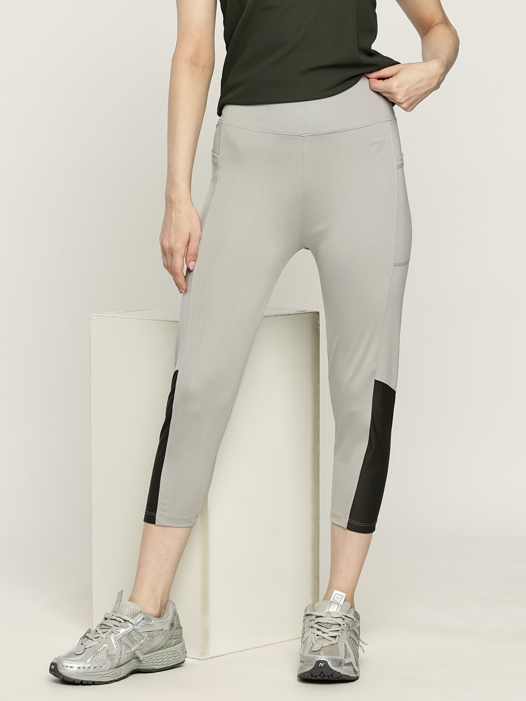 WOMENS CUT& SEW PANT & CONTRAST PANEL