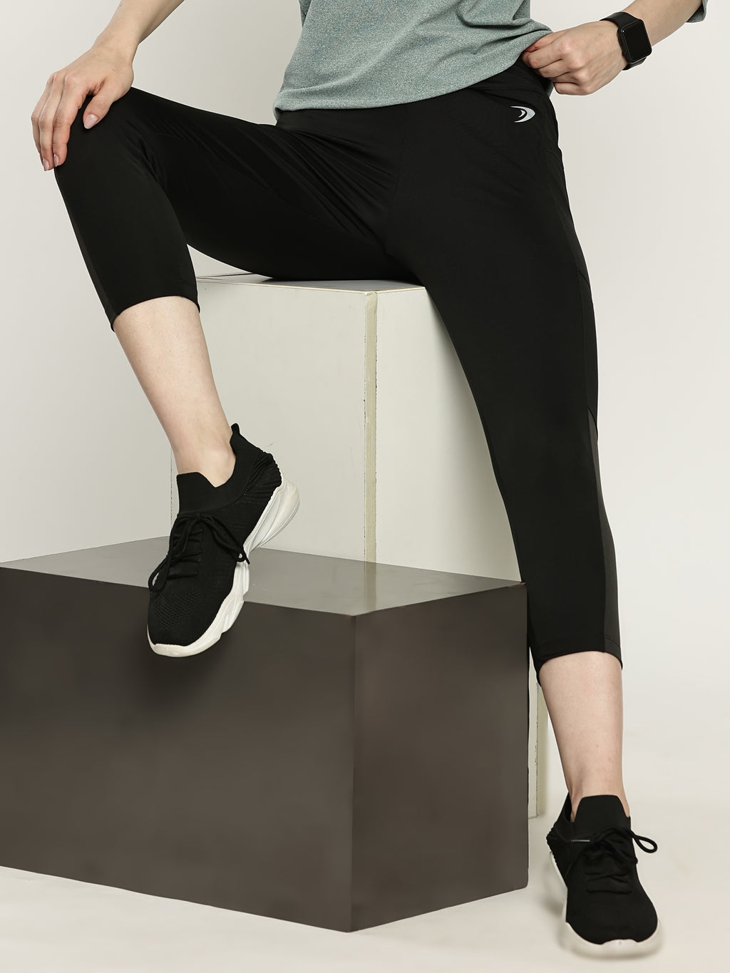 WOMENS CUT& SEW PANT & CONTRAST PANEL