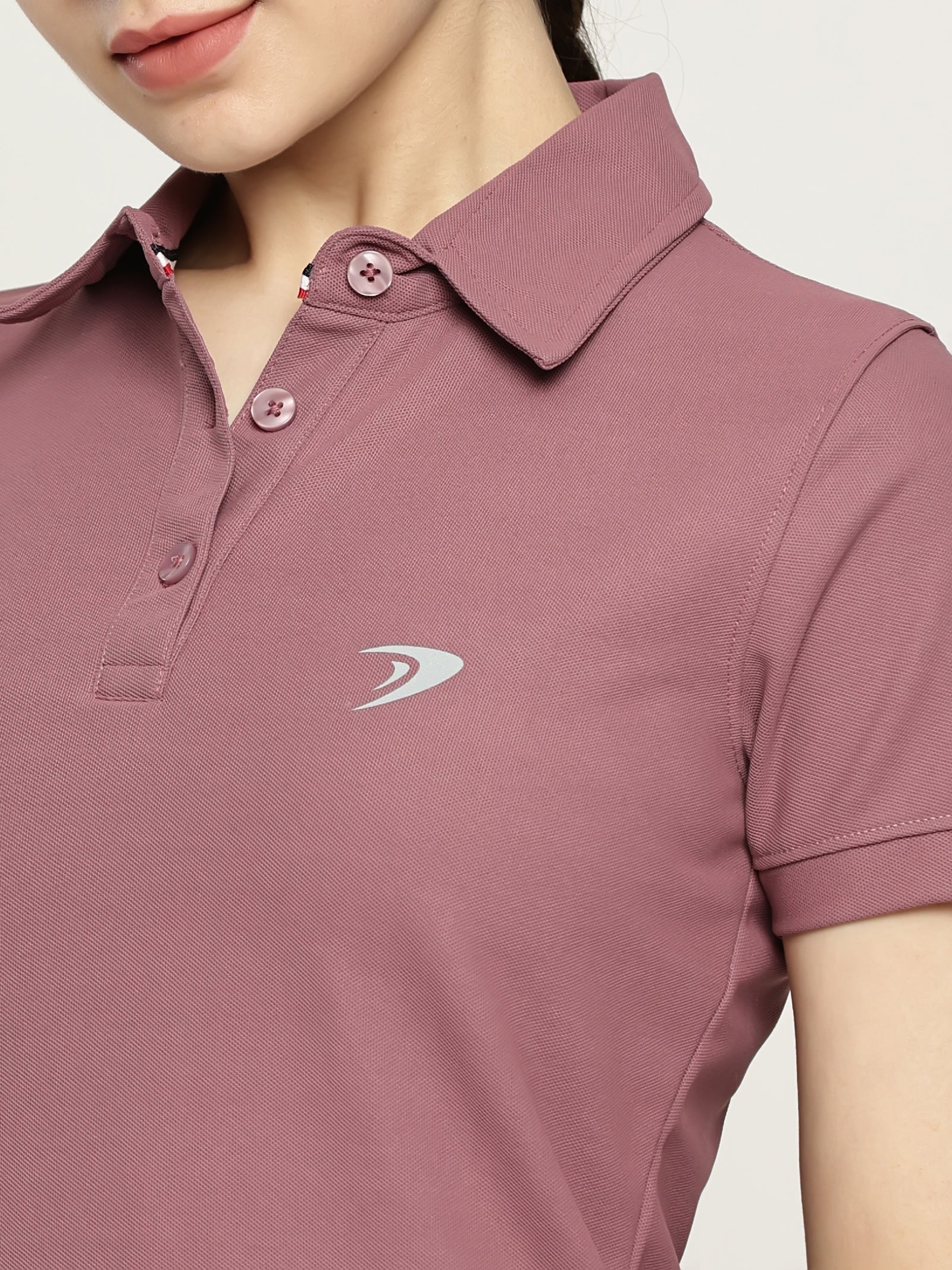 WOMEN ACTIVE POLO T SHIRT
