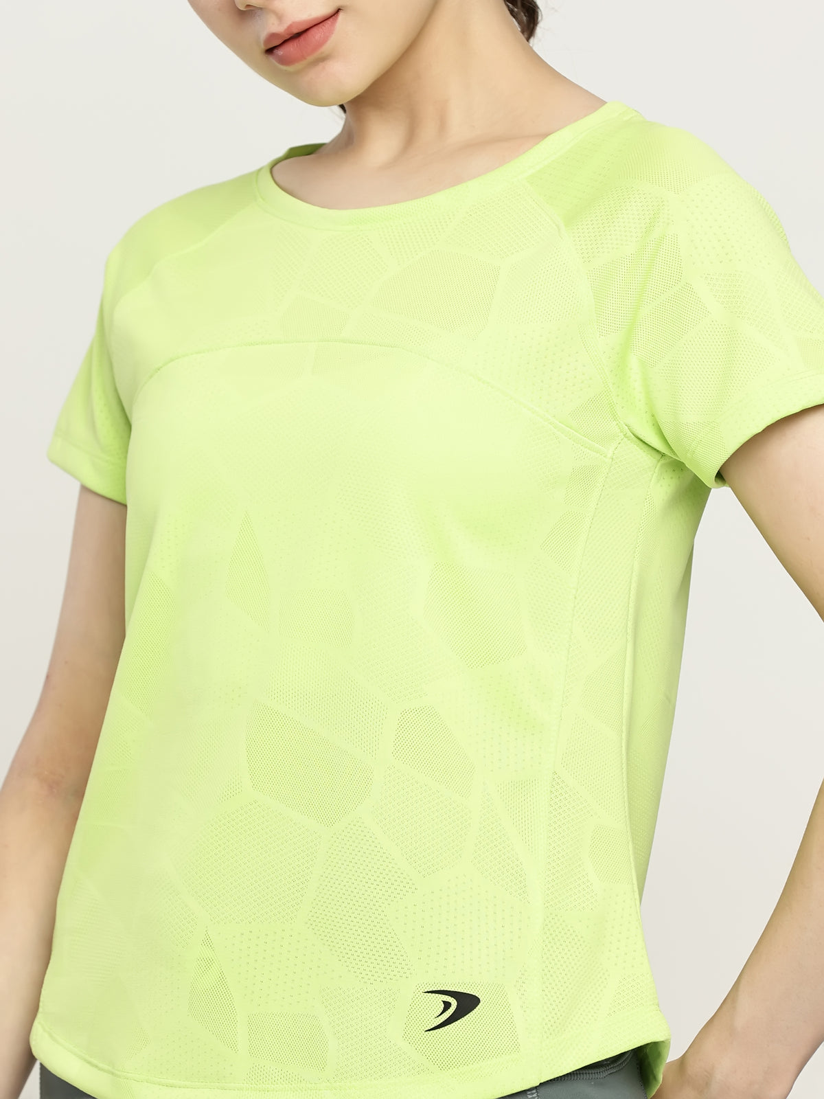 WOMEN RAGLAN SLEEV ACTIVE T SHIRT