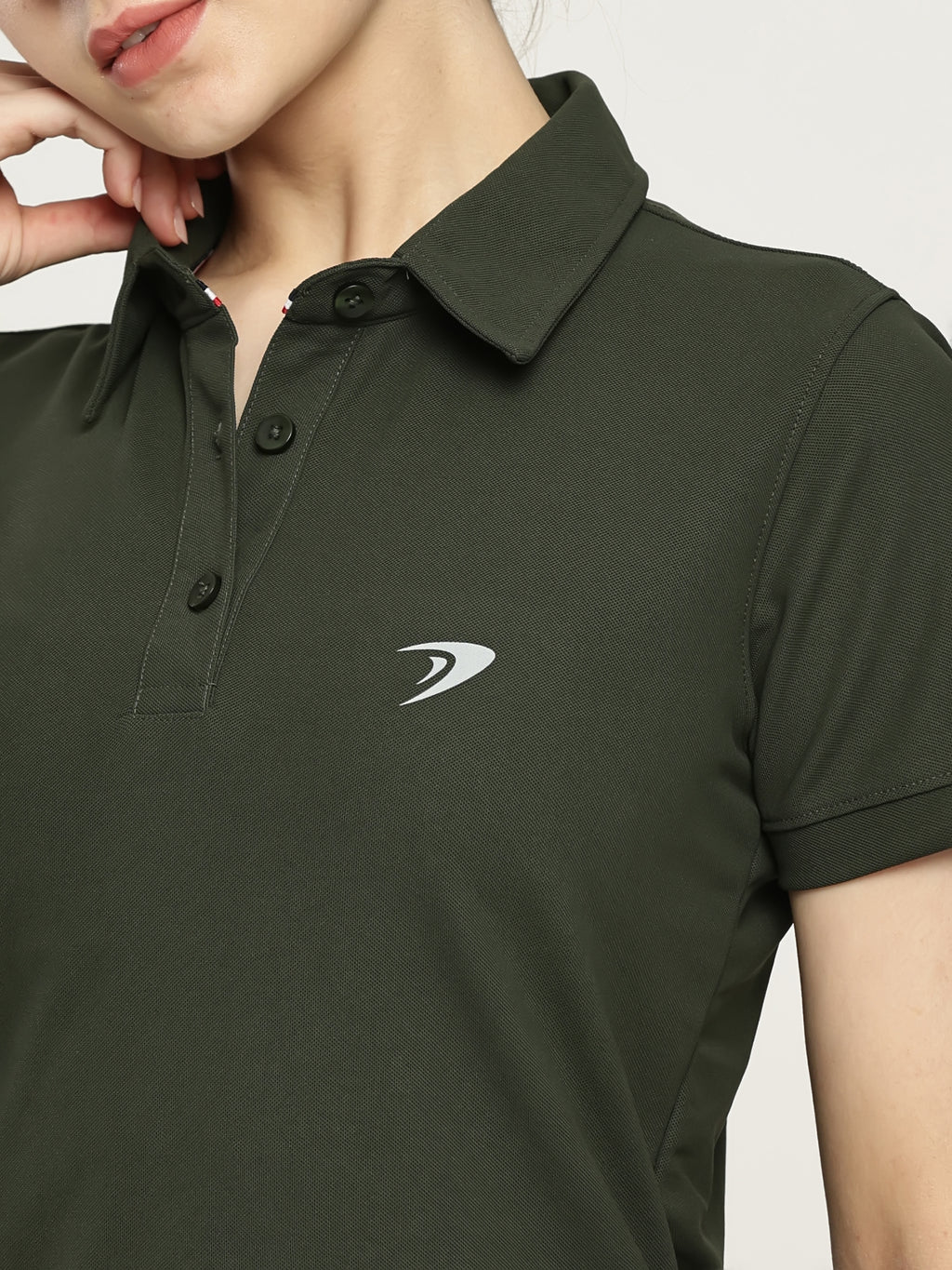 WOMEN ACTIVE POLO T SHIRT