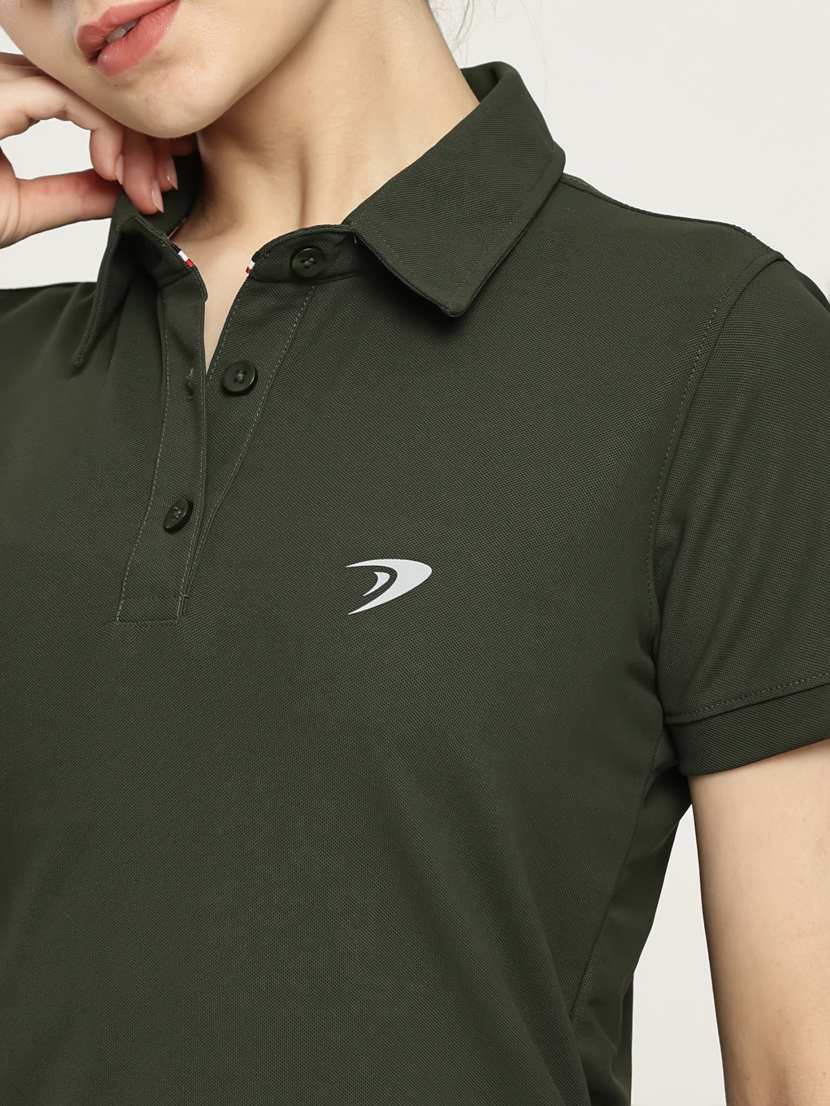WOMEN ACTIVE POLO T SHIRT
